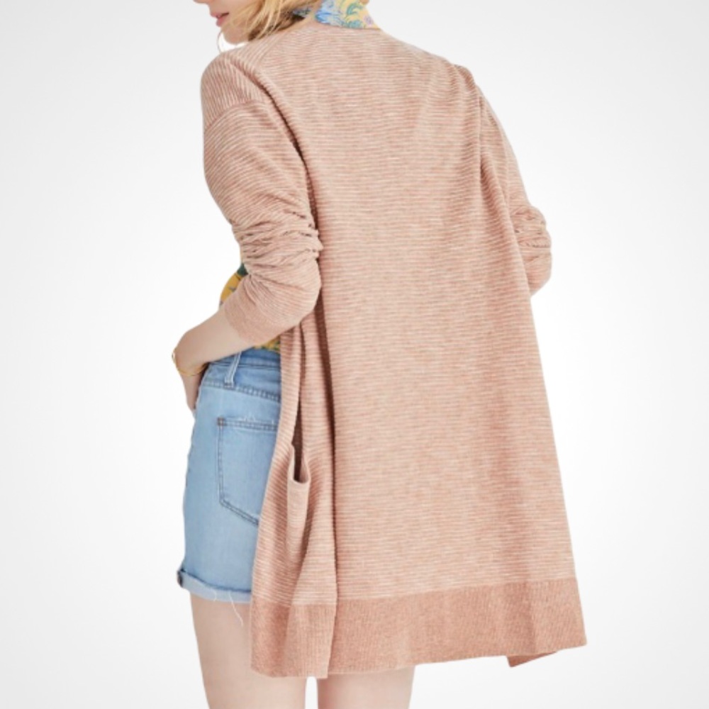 🌸New🌸 Peyton Primrose Open Front Cardigan L NWT - Picture 1 of 6